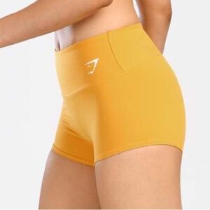 gymshark orange gym shorts